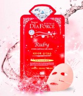 Rearar Dia Force Ruby Hydro Ampoule Gel Mask Гидрогелевая маска для лица с рубиновой пудрой, 28 г
