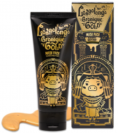 Elizavecca Hell Pore Longolongo Gronique Gold Mask Pack Золотая омолаживающая маска пленка, 100 мл