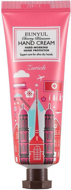 EUNYUL Cherry Blossom Hand Cream Крем для рук с вишневым цветом (Цюрих), 50 г EUNYUL Cherry Blossom Hand Cream Крем для рук с вишневым цветом (Цюрих), 50 г