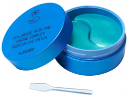 L’Sanic Hyaluronic Acid And Marine Complex Premium Eye Patch Гидрогелевые патчи для глаз с гиалуроновой кислотой и экстрактом водорослей, 1,4 г*60 шт