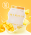 A'PIEU Real Big Yogurt One-Bottle Mango Маска на основе йогурта и экстракта манго, 21 г