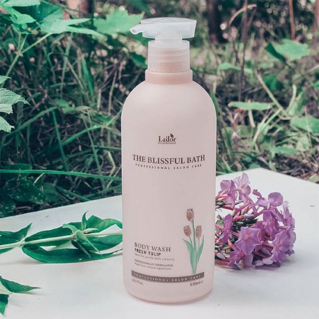 La'dor The Blissful Bath Tulip Гель для душа с ароматом Тюльпана, 530 мл
