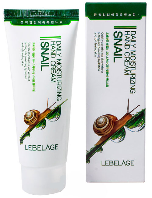 Lebelage Daily Moisturizing Snail Hand Cream Крем для рук увлажняющий с муцином улитки, 100 мл