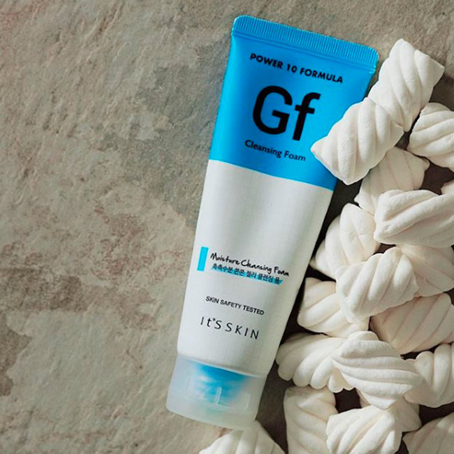 It’s Skin Power 10 Formula GF Cleansing Foam Увлажняющая пенка с экстрактом ледяного гриба, 120 мл It’s Skin Power 10 Formula GF Cleansing Foam Увлажняющая пенка с экстрактом ледяного гриба, 120 мл