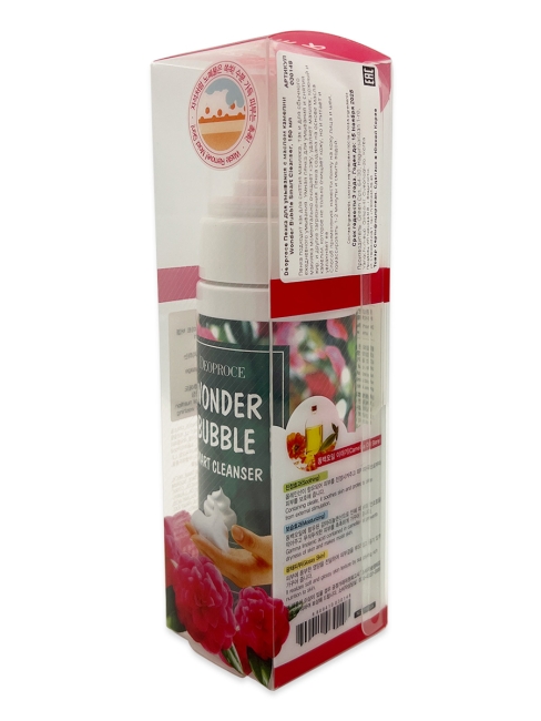Deoproce Пенка для умывания с маслом камелии Wonder Bubble Smart Cleanser, 150 мл
