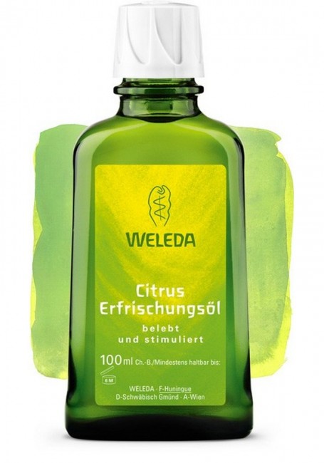 Weleda Цитрусовое освежающее масло для тела, 100 мл