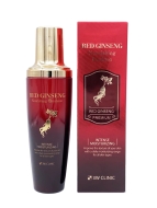 3W Clinic Питательная премиум-эмульсия для лица с красным женьшенем Red Ginseng Nourishing Emulsion, 130 мл