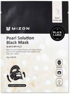 MIZON Pearl Solution Black Mask Маска для лица с жемчугом, 25 г