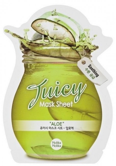 Holika Holika Juicy Mask Sheet Маска тканевая для лица с соком алоэ, 20 мл