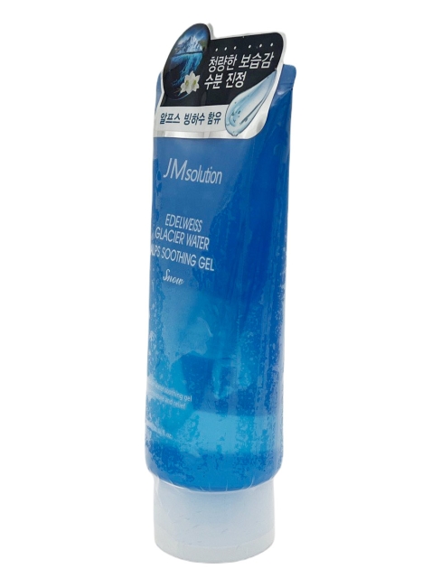 JMsolution Гель для лица и тела увлажняющий c охлаждающим эффектом Edelweiss Glacier Water Alps Soothing Gel Snow, 300 мл JMsolution Гель для лица и тела увлажняющий c охлаждающим эффектом Edelweiss Glacier Water Alps Soothing Gel Snow, 300 мл