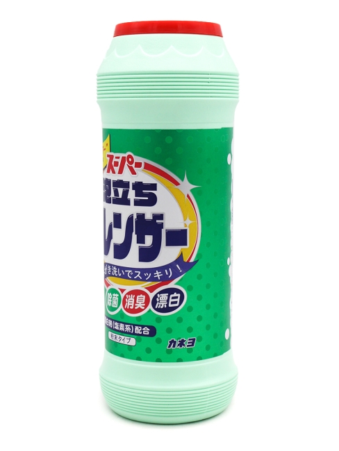 Kaneyo Порошок чистящий для кухни и ванны с отбеливающим эффектом Super Foam Cleanser, 400 г