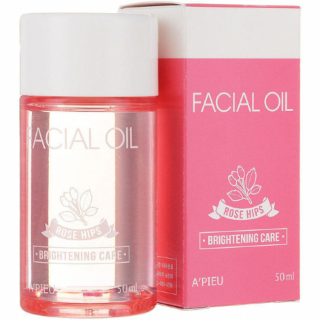 A'PIEU Rose Hips Facial Oil Масло плодов шиповника  для сияния кожи, 50 мл