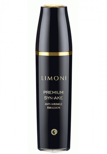 LIMONI Premium Syn-Ake Anti-Wrinkle Emulsion Антивозрастная эмульсия для лица со змеиным ядом, 120 мл