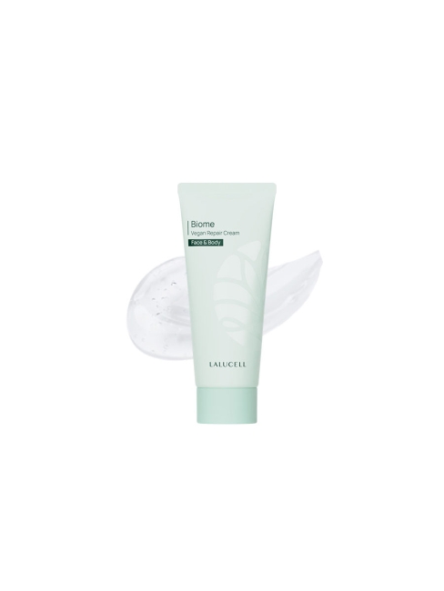 Lalucell Веганский восстанавливающий крем для лица и тела Biome Vegan Repair Cream, 100 мл