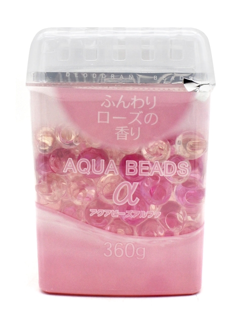 Nagara Арома-поглотитель запахов в для помещений с ароматом розы Aqua Beads, 360 г Nagara Арома-поглотитель запахов в для помещений с ароматом розы Aqua Beads, 360 г