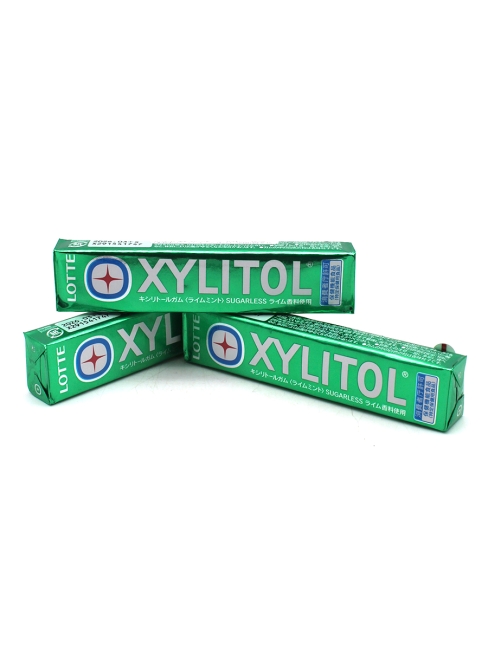 LOTTE Жевательная резинка с ксилитом Мятный лайм Xylitol Gum Lime Mint 3P, 3 шт х 21 г LOTTE Жевательная резинка с ксилитом Мятный лайм Xylitol Gum Lime Mint 3P, 3 шт х 21 г