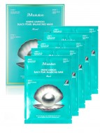 JMsolution Трехэтапная маска для лица с черным жемчугом Marine Luminous Black Pearl Balancing Mask Plus, 5 шт JMsolution Трехэтапная маска для лица с черным жемчугом Marine Luminous Black Pearl Balancing Mask Plus, 5 шт