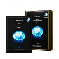 JMsolution Комплект ультратонких тканевых масок с экстрактом медузы Active Jellyfish Vital Mask Prime, 5 шт*30 мл