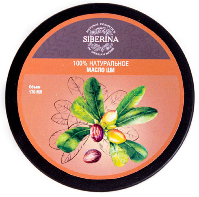 Siberina Масло ши(каритэ) раф., 170 мл Siberina Масло ши(каритэ) раф., 170 мл