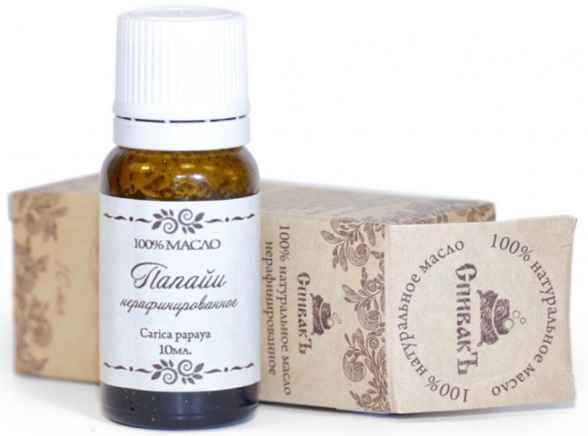 СпивакЪ Масло Папайи нерафинированное, 10 мл