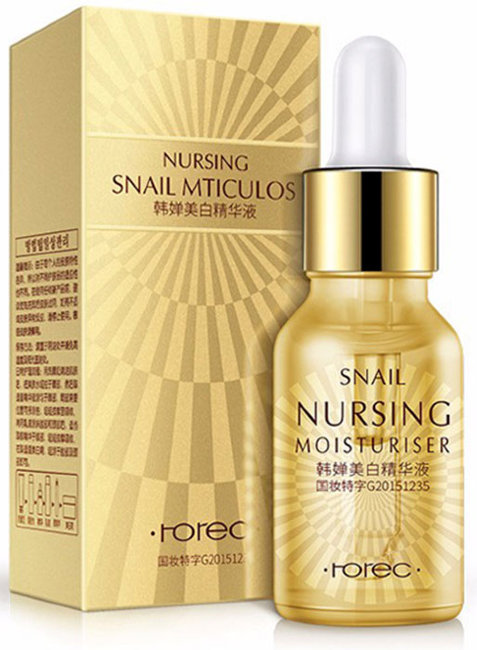 Rorec Nursing Snail Mticulos Essence Эссенция для лица с экстрактом муцина Улитки, 15 мл