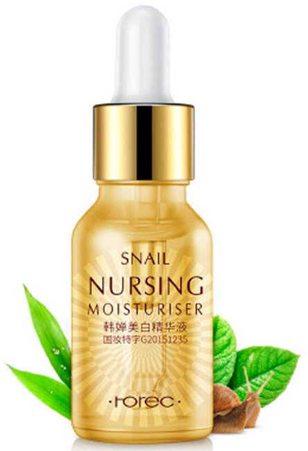 Rorec Nursing Snail Mticulos Essence Эссенция для лица с экстрактом муцина Улитки, 15 мл