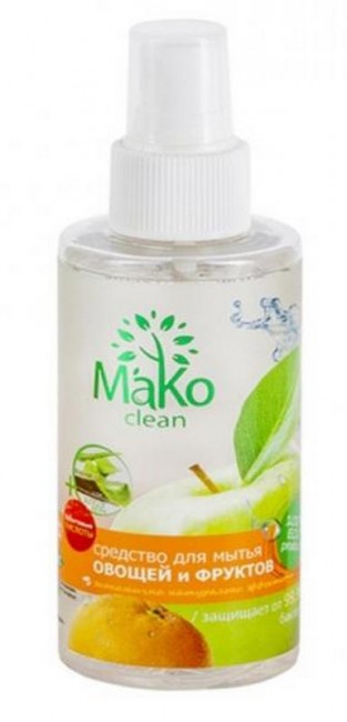 MaKo Clean Средство - спрей для мытья фруктов и овощей, 150 мл.