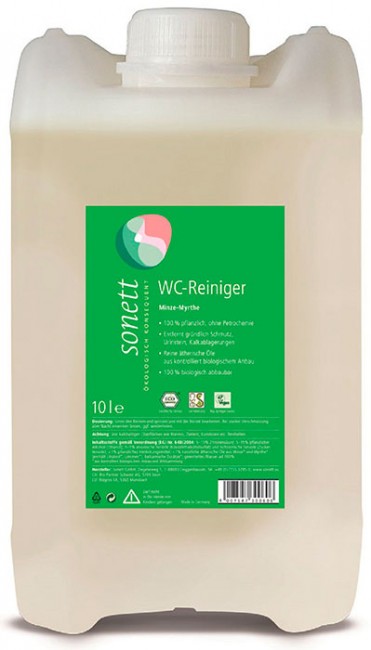 Sonett Средство для чистки туалета с Мятой и Миртом, 10 л