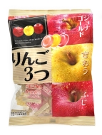 PINE Карамель леденцовая "Яблочное Трио" 3 Apples, 75 г