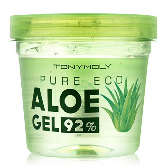TONYMOLY Pure Eco Aloe Gel 92% Многофункциональный увлажняющий гель с натуральным соком алое вера 92%, 300 мл TONYMOLY Pure Eco Aloe Gel 92% Многофункциональный увлажняющий гель с натуральным соком алое вера 92%, 300 мл