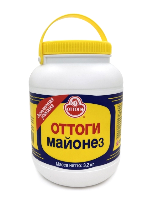 Ottogi Майонез натуральный Оттоги, 3200 г