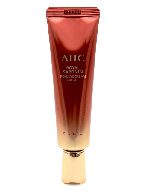 AHC Крем для век антивозрастной с комплексом женьшеня Royal Saponin Real Eye Cream For Face, 50 мл AHC Крем для век антивозрастной с комплексом женьшеня Royal Saponin Real Eye Cream For Face, 50 мл