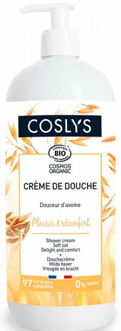 Coslys Крем для душа с экстрактом овса, 1 л