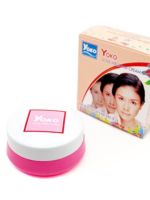 Yoko Крем против Акне и Мелазмы на натуральной основе Acne Melasma Cream Herbal Formula, 4 г Yoko Крем против Акне и Мелазмы на натуральной основе Acne Melasma Cream Herbal Formula, 4 г