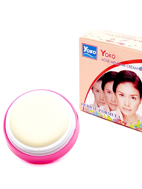 Yoko Крем против Акне и Мелазмы на натуральной основе Acne Melasma Cream Herbal Formula, 4 г Yoko Крем против Акне и Мелазмы на натуральной основе Acne Melasma Cream Herbal Formula, 4 г