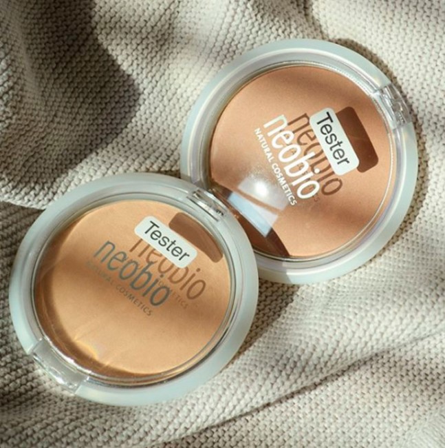 Neobio Компактная пудра 01 Светло-бежевая, 10 г