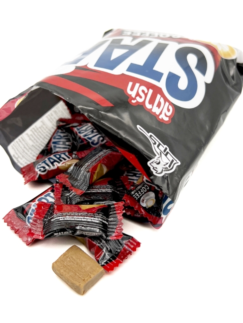 Boonprasert Конфета жевательная со вкусом кофе Start Coffee Flavoured Candy (50 шт), 140 г Boonprasert Конфета жевательная со вкусом кофе Start Coffee Flavoured Candy (50 шт), 140 г