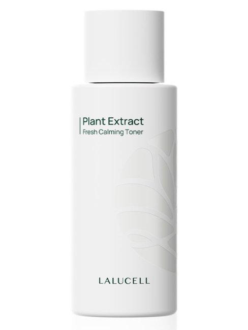 Lalucell Освежающий успокаивающий тонер с экстрактом растений Plant Extract Fresh Calming Toner, 200 мл