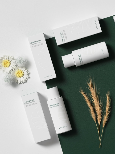 Lalucell Освежающий успокаивающий тонер с экстрактом растений Plant Extract Fresh Calming Toner, 200 мл