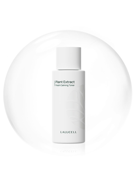 Lalucell Освежающий успокаивающий тонер с экстрактом растений Plant Extract Fresh Calming Toner, 200 мл
