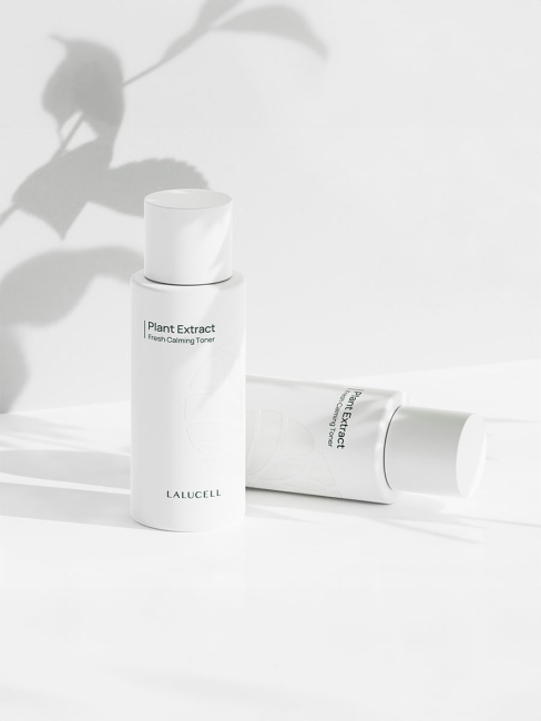 Lalucell Освежающий успокаивающий тонер с экстрактом растений Plant Extract Fresh Calming Toner, 200 мл