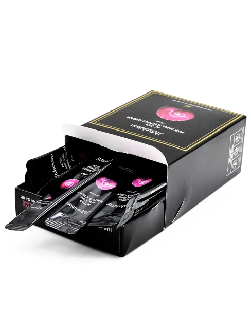 JMsolution Обновляющая ночная крем-маска с муцином розовой улитки Active Pink Snail Sleeping Cream Prime, 4 мл*30 шт