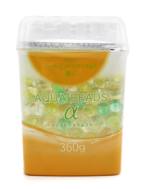 Nagara Арома-поглотитель запахов в для помещений с ароматом мяты и ананаса Aqua Beads, 360 г Nagara Арома-поглотитель запахов в для помещений с ароматом мяты и ананаса Aqua Beads, 360 г