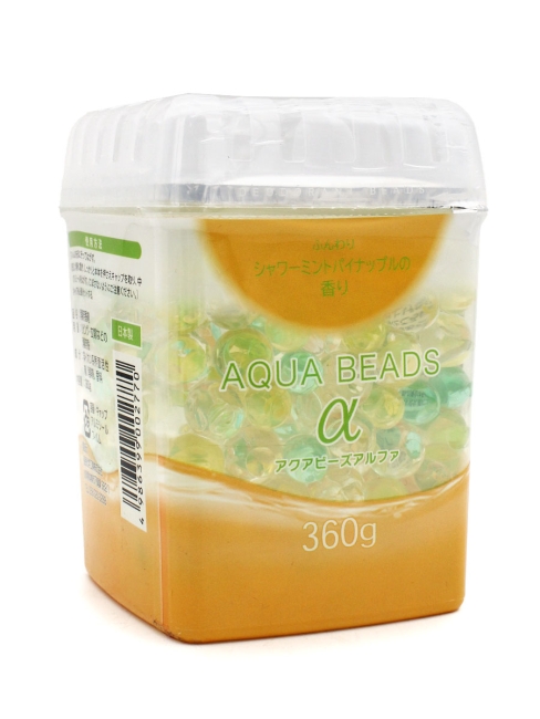 Nagara Арома-поглотитель запахов в для помещений с ароматом мяты и ананаса Aqua Beads, 360 г Nagara Арома-поглотитель запахов в для помещений с ароматом мяты и ананаса Aqua Beads, 360 г
