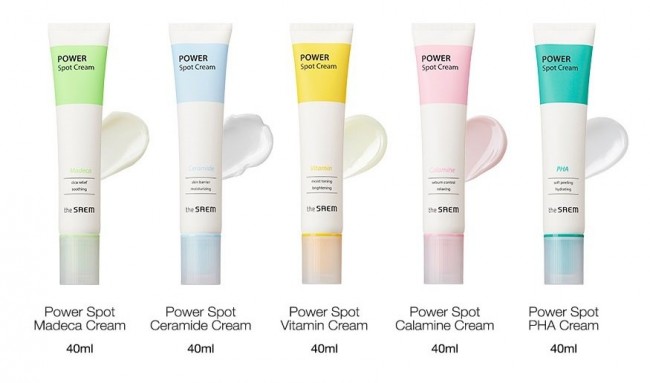 The Saem Крем для лица точечный с керамидами Power Spot Ceramide Cream, 40 мл The Saem Крем для лица точечный с керамидами Power Spot Ceramide Cream, 40 мл