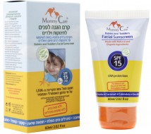 Mommy Care Крем для лица солнцезащитный органический SPF15, 60 мл