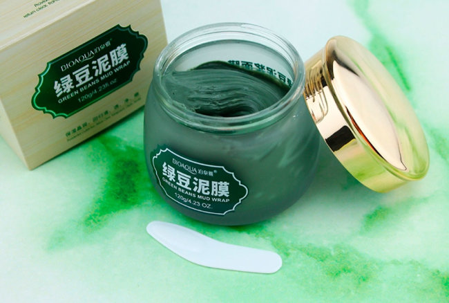 Bioaqua Green Beans Mud Wrap Очищающая грязевая маска с бобами Мунг, 120 г Bioaqua Green Beans Mud Wrap Очищающая грязевая маска с бобами Мунг, 120 г
