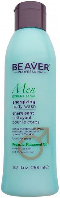 Beaver Professional Men Energizing Body Wash Гель для душа мужской тонизирующий, 258 мл Beaver Professional Men Energizing Body Wash Гель для душа мужской тонизирующий, 258 мл