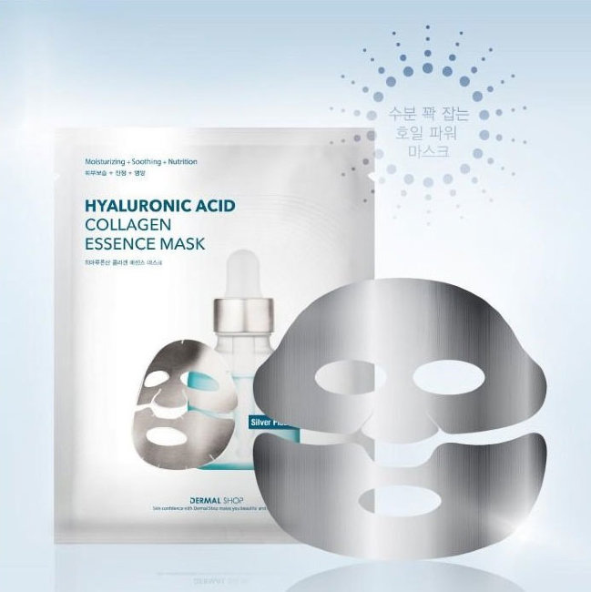 Dermal Shop Collagen Essence Mask Hyaluronic Acid Инновационная коллагеновая маска для лица c комплексом аминокислот, витаминов, пептидов и гиалуроновой кислотой, 25 г Dermal Shop Collagen Essence Mask Hyaluronic Acid Инновационная коллагеновая маска для лица c комплексом аминокислот, витаминов, пептидов и гиалуроновой кислотой, 25 г