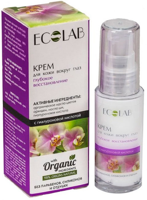 Ecolab Крем для кожи вокруг глаз Глубокое восстановление, 30 мл